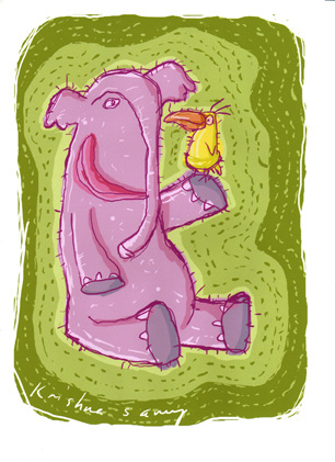 PURPLE ELEPHANT